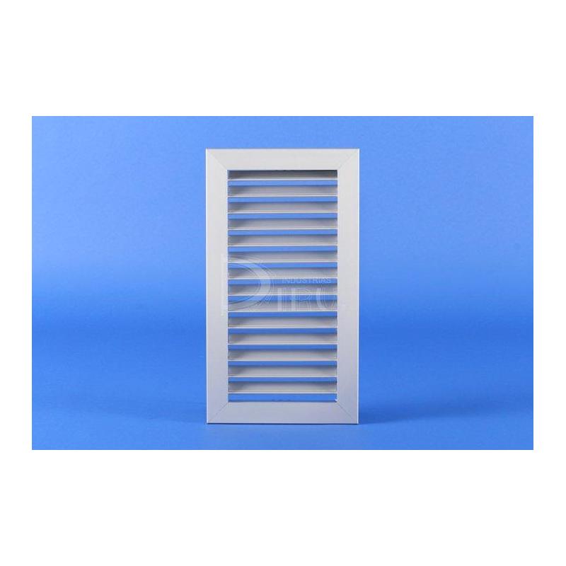 Rejillas de Lamas Fijas Verticales RRFV 800 x 800 Color BLANCO