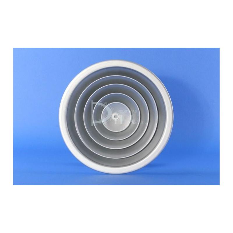 DIFUSOR CIRCULAR CLÁSICO DS + R + P  12" COLOR BLANCO