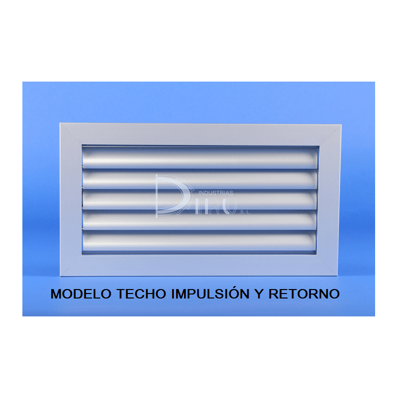 Kit de rejillas de impulsión y retorno para aire acondicionado