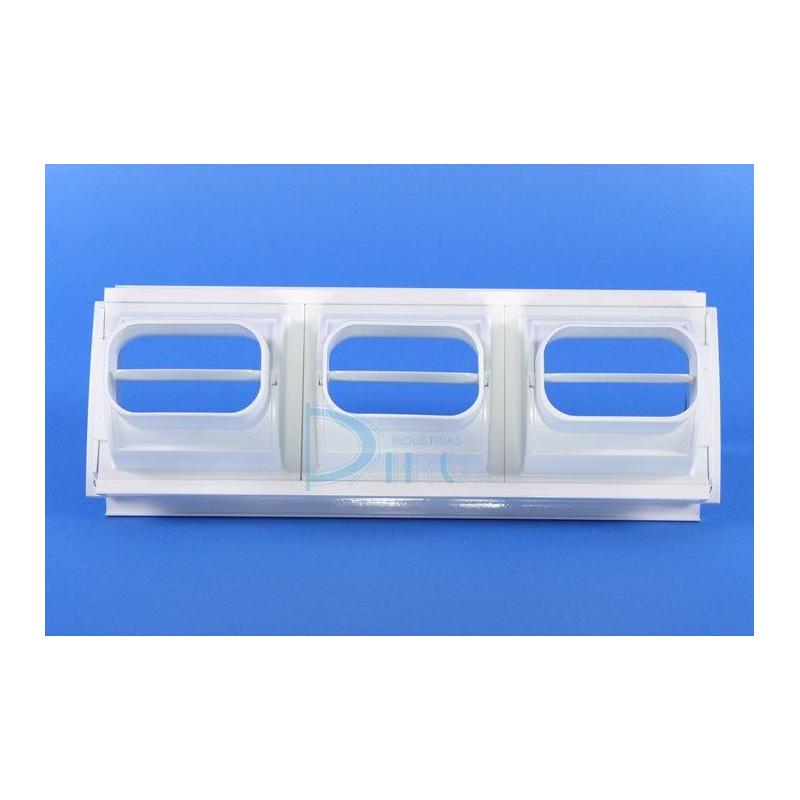 11 BOCAS INDUCTORAS BIR CON PERFIL Ø 300 y Ø 700 mm COLOR BLANCO