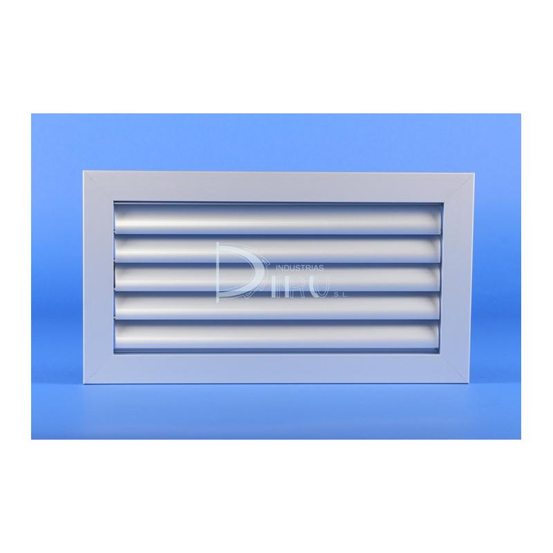 Rejilla Lama Curva CH1 + M 200 x 250 Color BLANCO