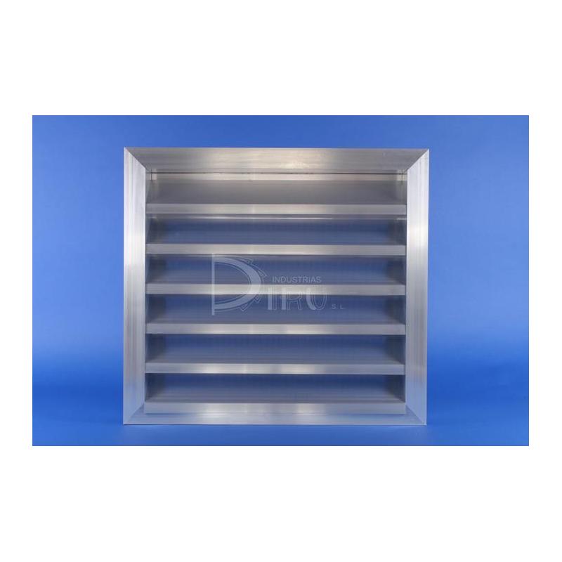 REJILLA PARA TOMA DE AIRE EXTERIOR  1800 x 1000 COLOR ALUMINIO