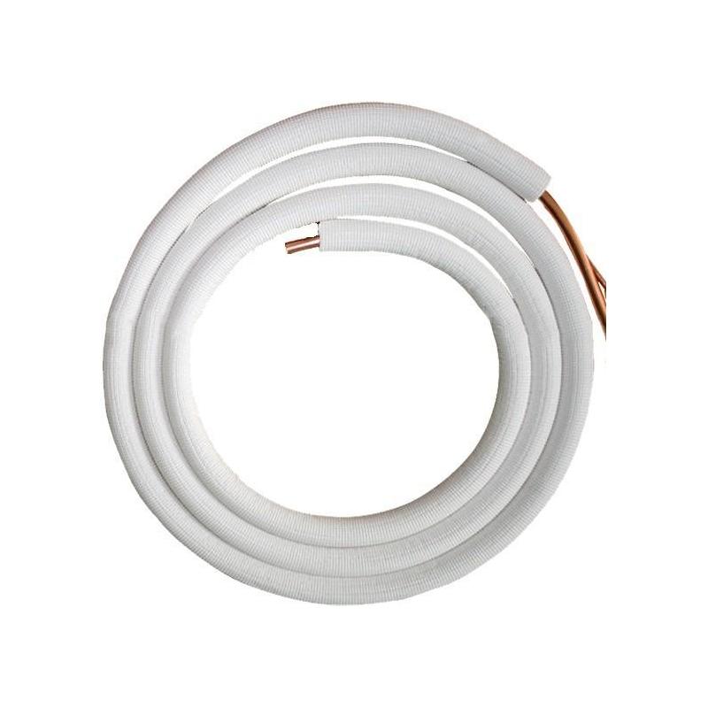 TUBO DE COBRE PROFESIONAL DOBLE AISLADO ¼ x ½ ROLLO 10 MTS.