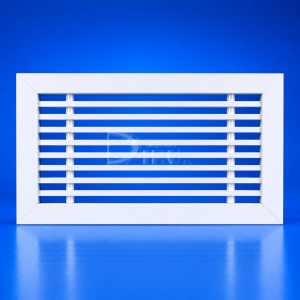Rejilla lineal RLC Diru lamas fijas 0 grados aluminio impulsion retorno blanco