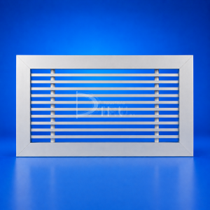 Rejilla lineal RLC Diru lamas fijas 0 grados aluminio impulsion retorno blanco