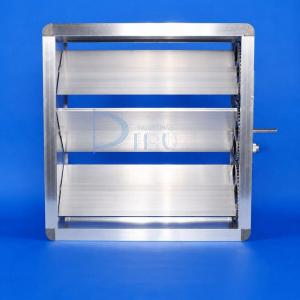 Compuerta de regulacion CLD-150 Diru aluminio lamas grandes grandes caudales
