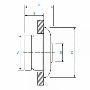 Difusor jet aluminio lacado blanco BasicAir BA-JET orientable largo alcance