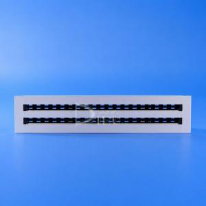 Difusor lineal DLE Industrias Diru aluminio extruido lamas orientables