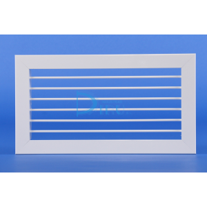 Rejilla Lamas Orientables Simple Deflexión MH 150 x 400 Color BLANCO
