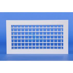 Rejilla Lamas Orientables Doble Deflexión MHV + R + M 600 x 700 Color BLANCO