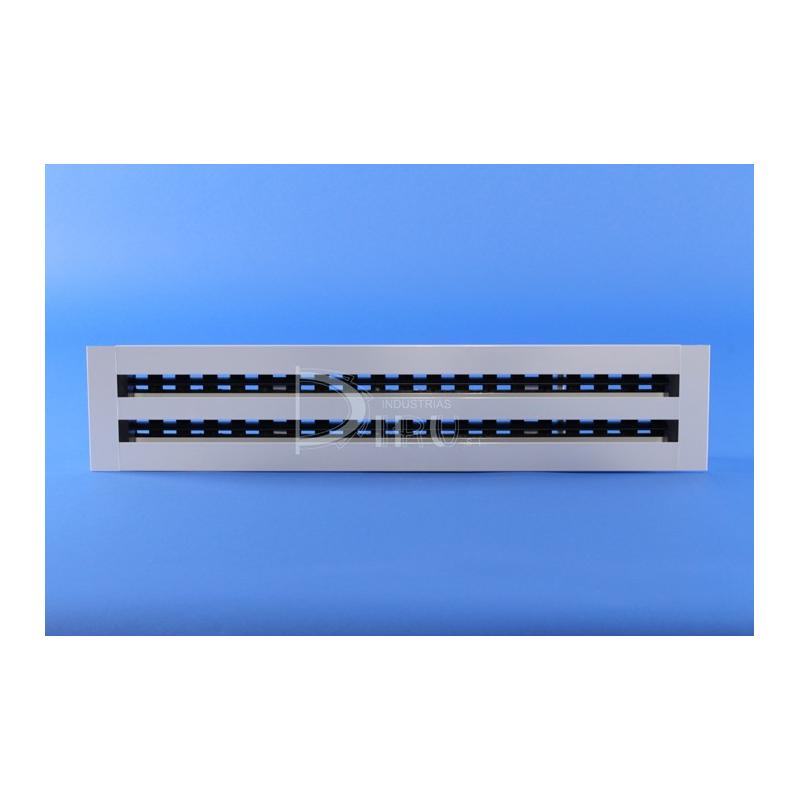 DIFUSOR LINEAL CON REGULACIÓN DLE + P 93 x 1800 COLOR BLANCO