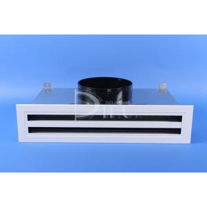 DIFUSOR LINEAL CON REGULACIÓN DLRC + AIS 80 x 1600 COLOR BLANCO