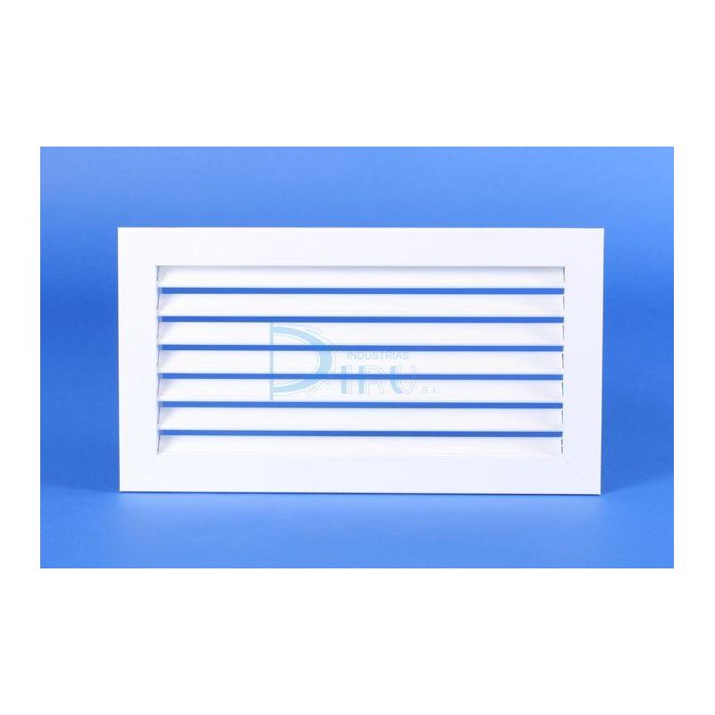 Rejillas de Lamas Fijas Horizontales RRF 800 x 1200 Color BLANCO